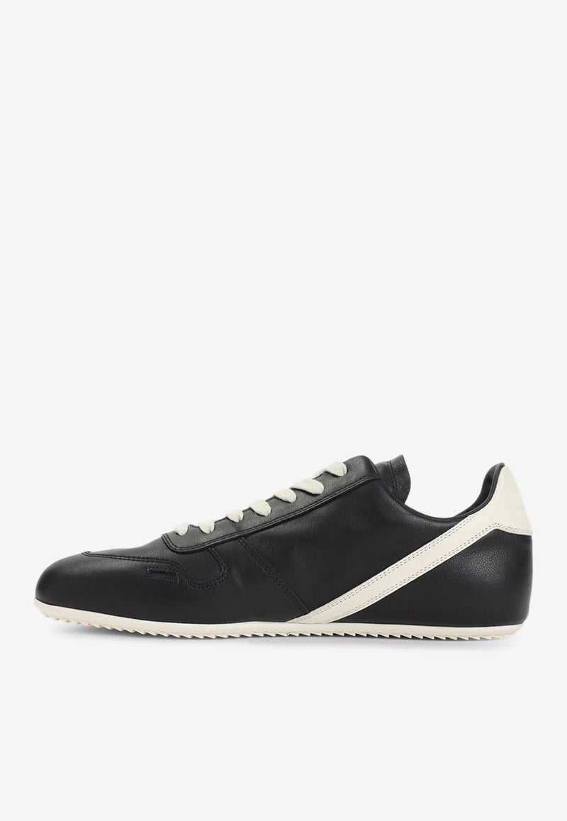 Minimal Leather Low-Top Sneakers