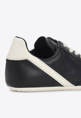 Minimal Leather Low-Top Sneakers