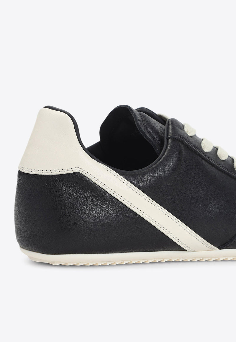 Minimal Leather Low-Top Sneakers