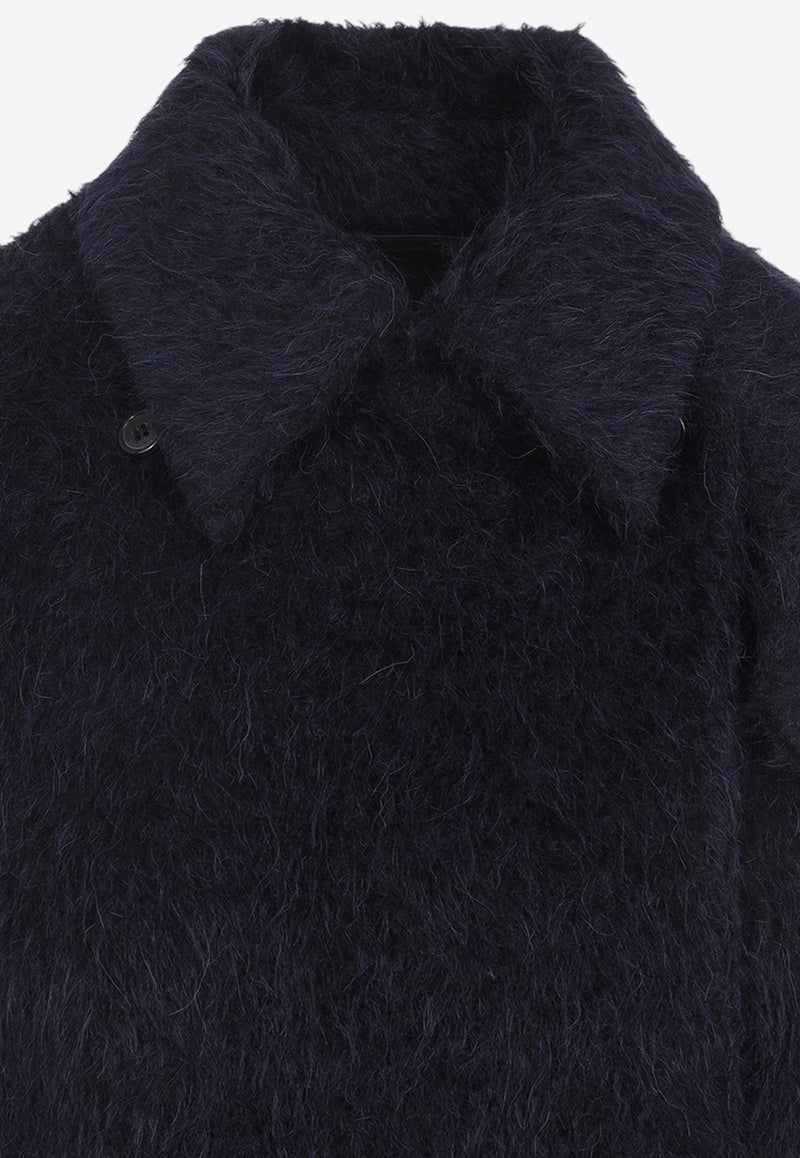 Alpaca Blend Belted Coat