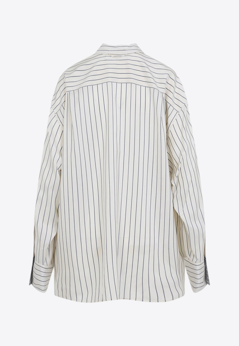 Striped Long-Sleeved Shirt