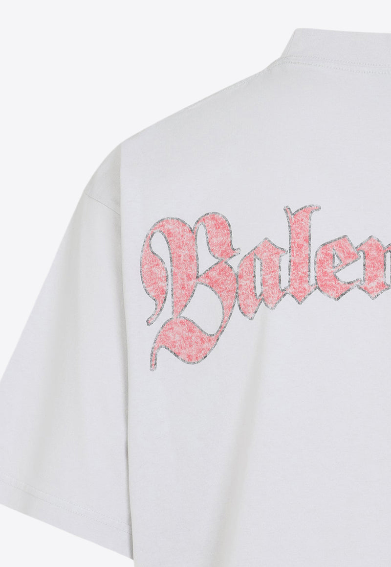 Graphic Print Logo T-shirt