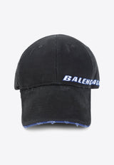 Distressed Logo Cap
