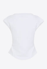 Cap-Sleeved T-shirt