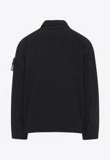 Logo Patch Button-Up Jacket