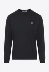 Logo Patch Long-Sleeved T-shirt