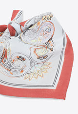 Turandot Paisley-Print Foulard
