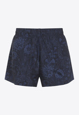 Roma Paisley-Print Swim Shorts