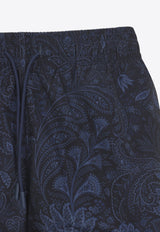 Roma Paisley-Print Swim Shorts