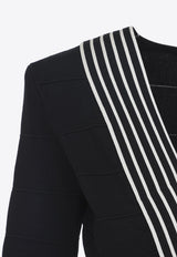 Knitted Belted Mini Dress