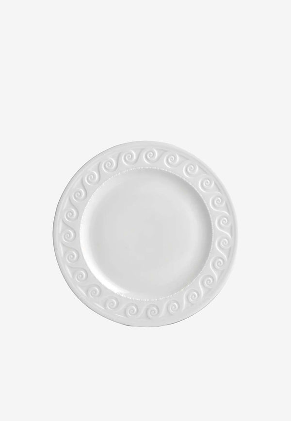Bernardaud Louvre Round Dessert Plate White 0542 / 19