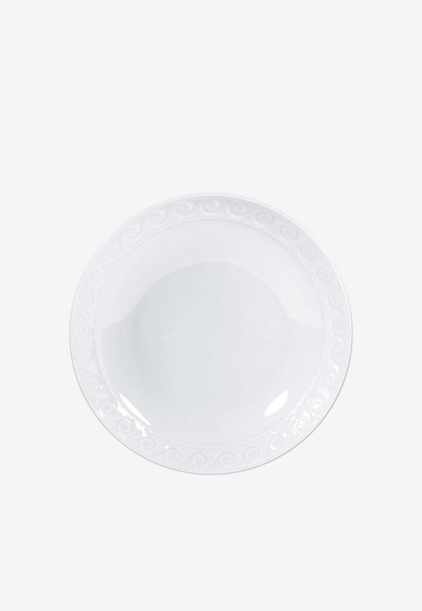 Bernardaud Louvre Porcelain Pasta Plate White 0542 / 3402