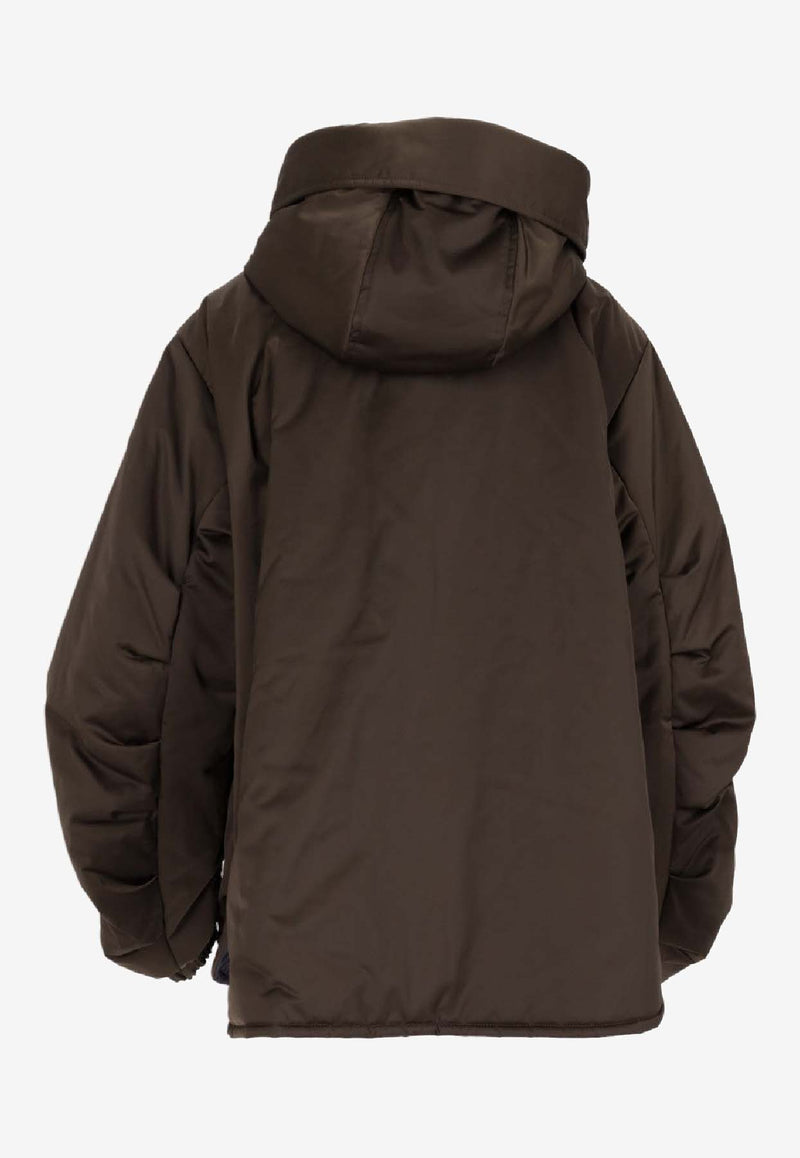 LEMPELIUS Padded Hood Jacket Olive 261ENY_64