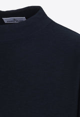 Logo Label Crewneck Sweater