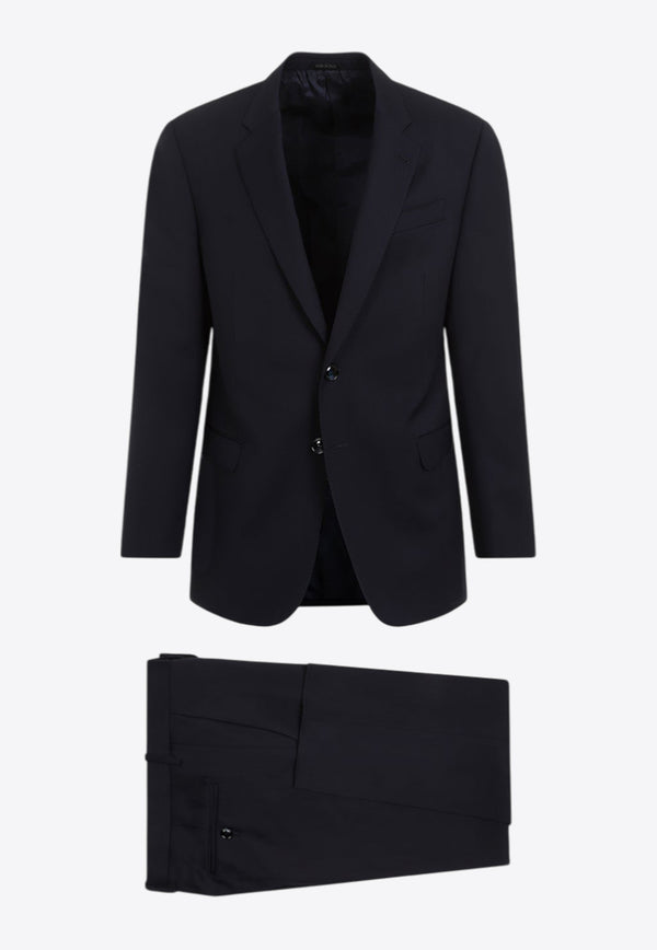 Single-Breasted Wool Suit