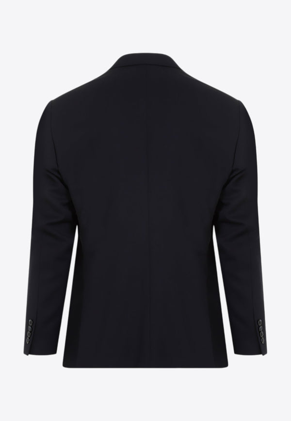 Single-Breasted Wool Suit