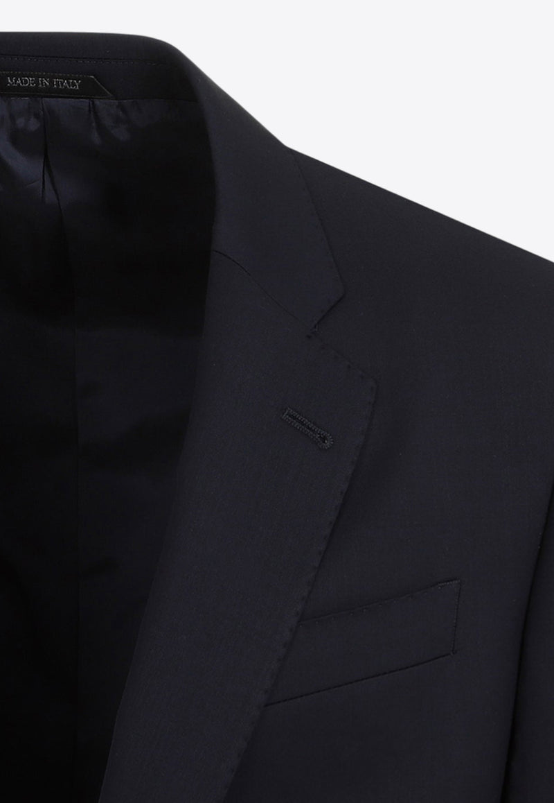 Single-Breasted Wool Suit