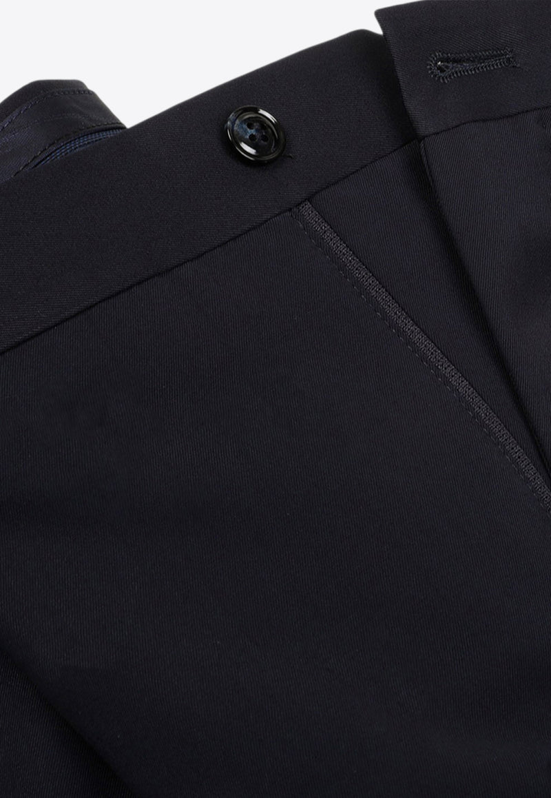 Single-Breasted Wool Suit