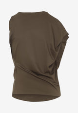 Asymmetric Drap Top