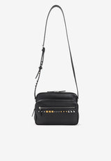 Rockstud Leather Crossbody Bag