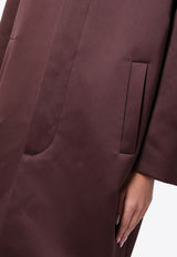 Philosophy Di Lorenzo Serafini Single-Breasted Buttoned Coat  Purple 06047135/P_PHILO-A0194