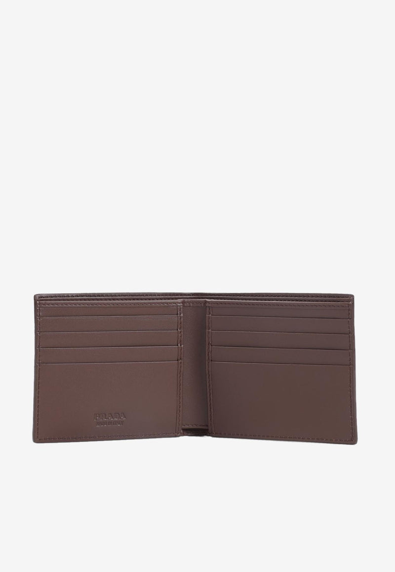 Logo Bi-Fold Leather Wallet