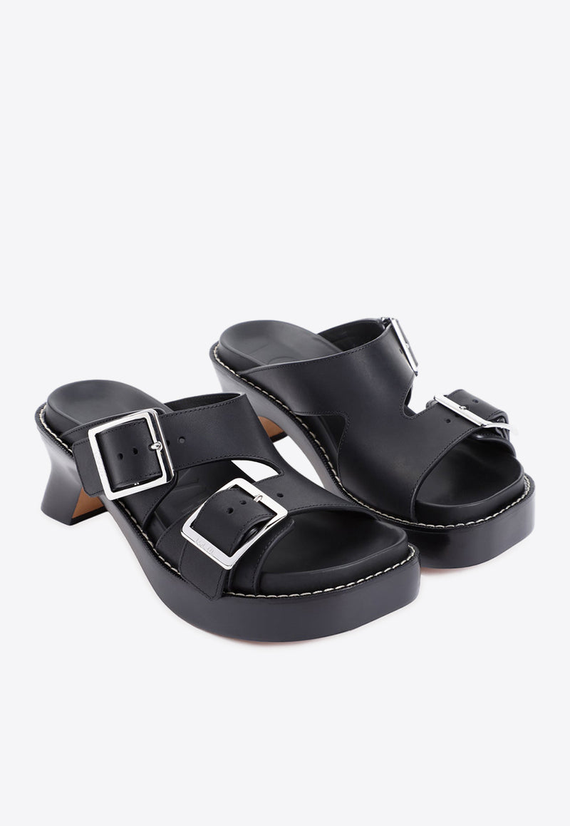 Ease 70 Oversized Buckle Sandals