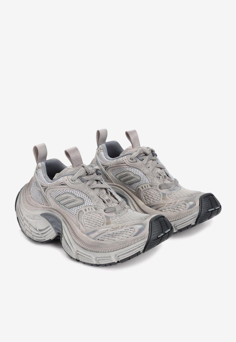 6XL Nylon and Mesh Low-Top Sneakers