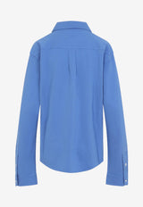 Logo-Embroidered Buttoned Shirt