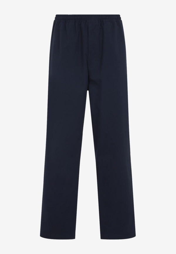Straight-Leg Tailored Pants