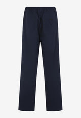 Straight-Leg Tailored Pants