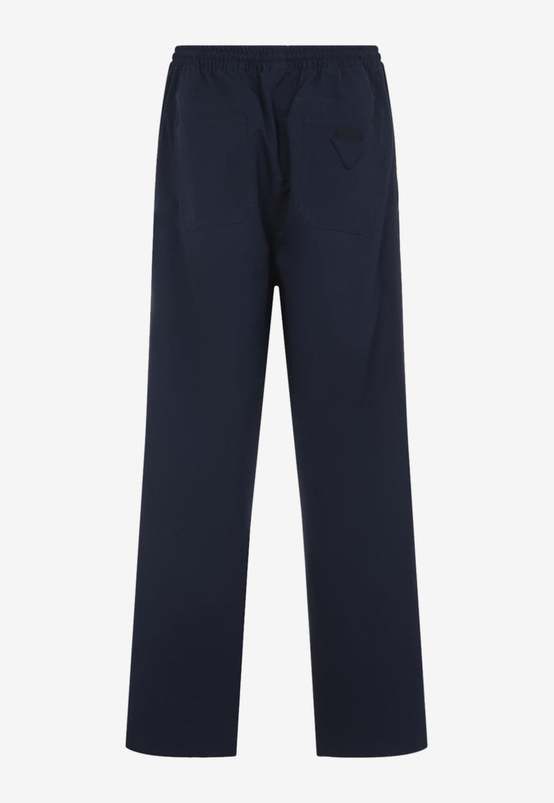 Straight-Leg Tailored Pants