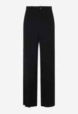 Tailored Wide-Leg Pants