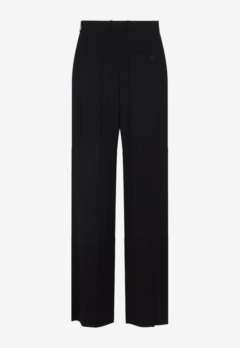 Tailored Wide-Leg Pants