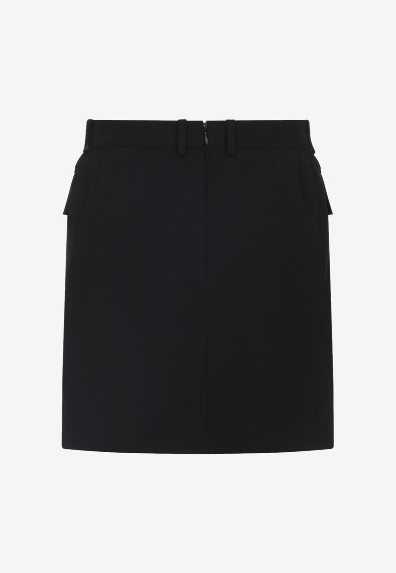 Tailored Mini Skirt