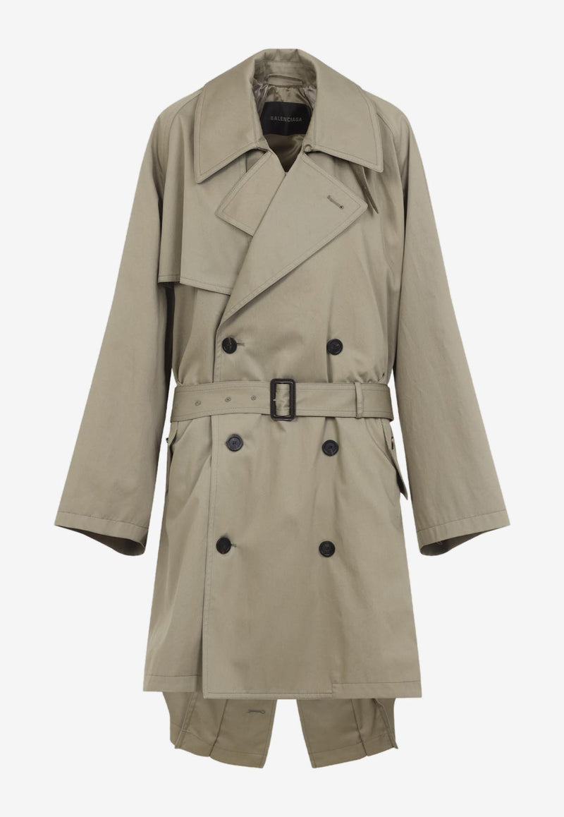 Double-Breasted Trench Coat