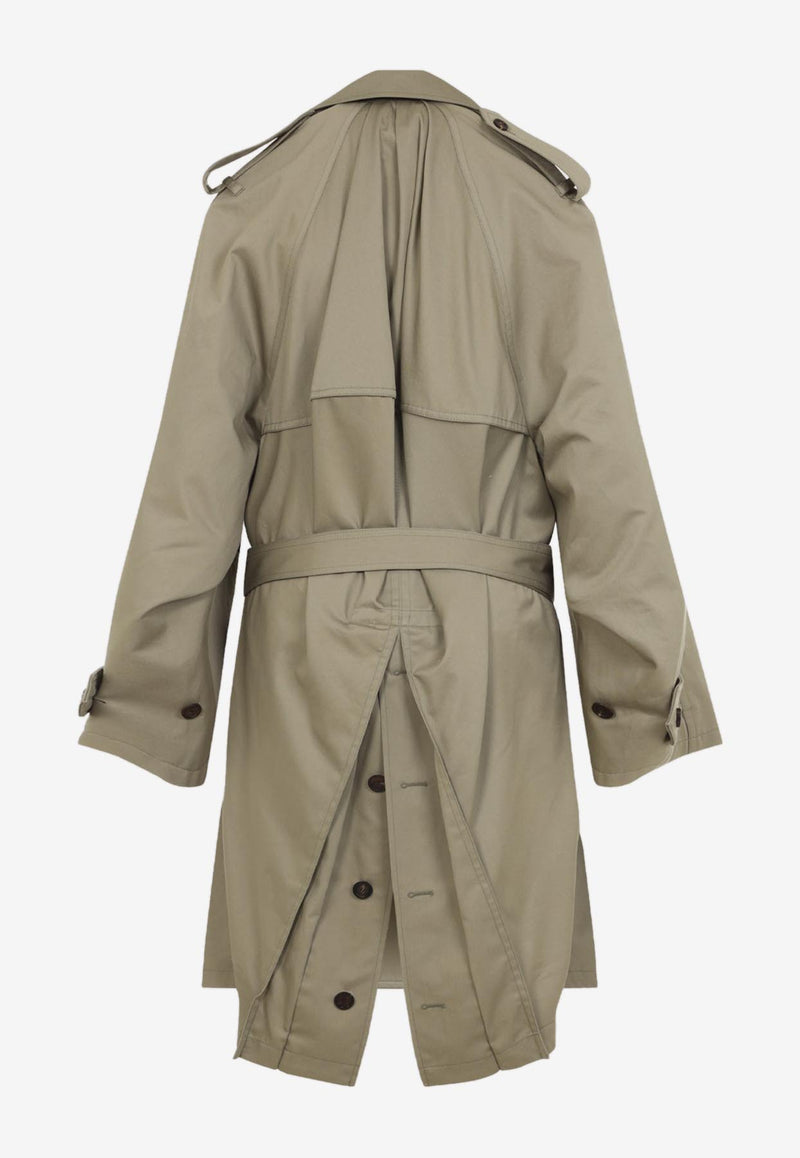 Double-Breasted Trench Coat