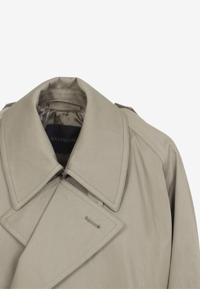 Double-Breasted Trench Coat