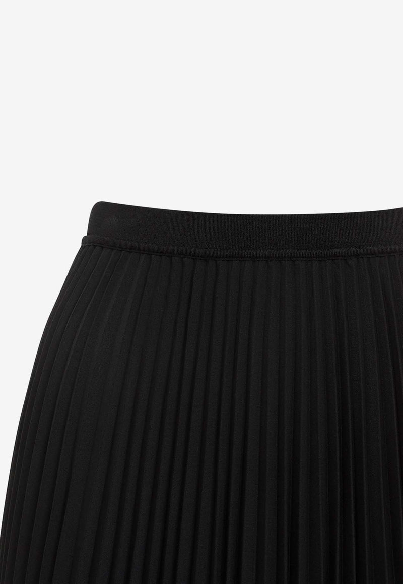 Pleated Midi Skirt