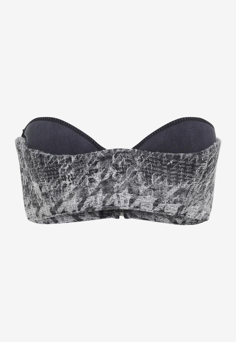 De-Toppys Strapless Cropped Top