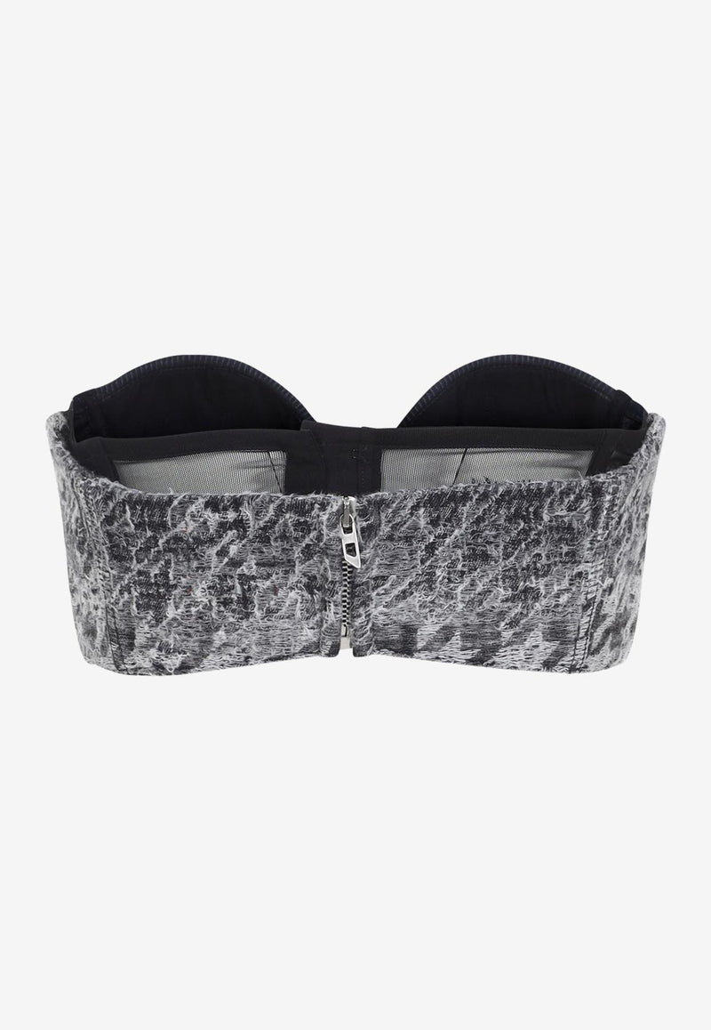 De-Toppys Strapless Cropped Top