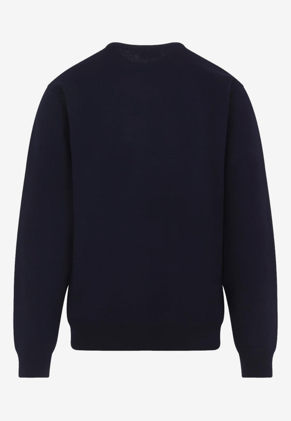 Madison Logo-Embroiered Sweater