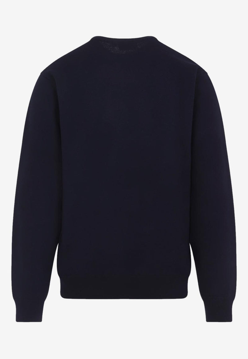 Madison Logo-Embroiered Sweater