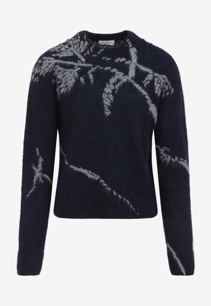 Mouche Sweater in Alpaca and Merino Blend