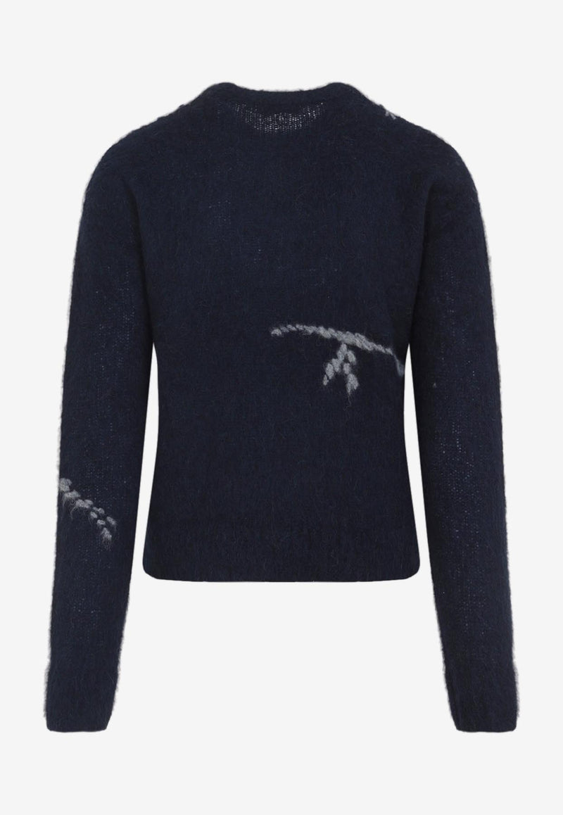 Mouche Sweater in Alpaca and Merino Blend