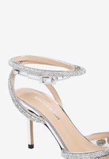 85 Crystal-Embellished Double Bow Pumps