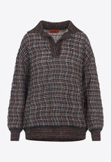 Knitted Polo Sweater