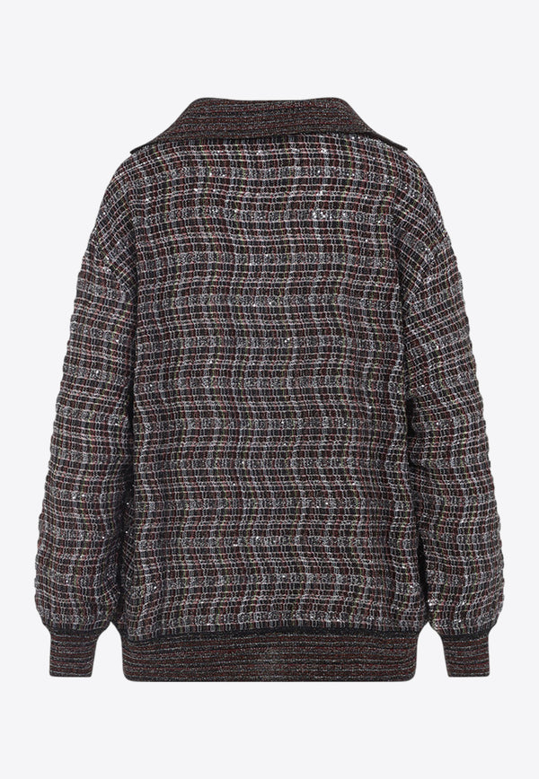 Knitted Polo Sweater