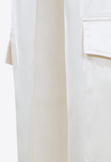 Liquid Cargo Pants in Silk Blend