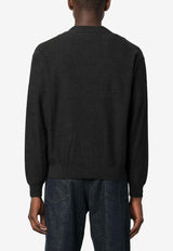 Lemaire Essential Twisted Cardigan Gray TO1082LK087_BK966